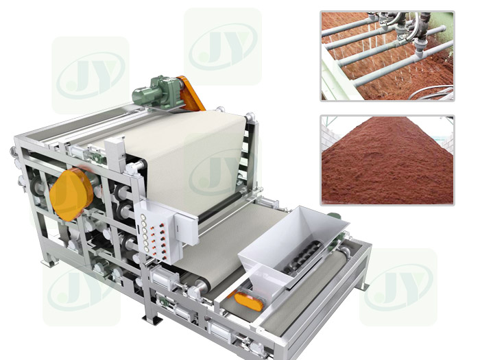 การประยุกต์ใช้ dehydrator เข็มขัดในมะพร้าว coir dehydration และ desalination