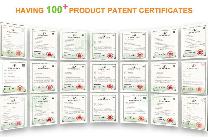 Belt Filter Press Dehydrator Patent Certificates