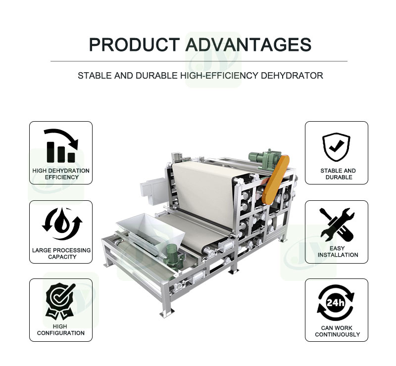 Belt Press Dehydrator Product Advantages