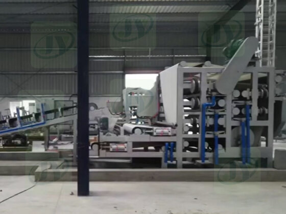 Advantages of using belt dehydration machines in cocopeat coir processing plants