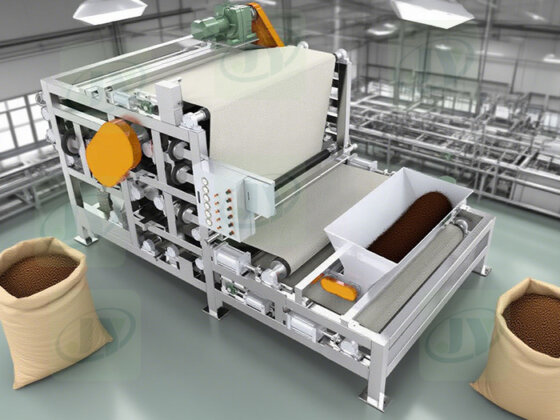 How efficient is the belt dewatering machines